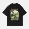 artistic oil painting tee dynamic elements design 1064