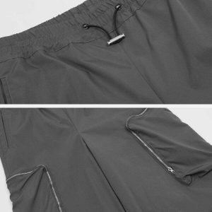 big pockets streetwear pants sleek & youthful design 6116