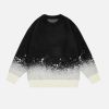 cosmic gradient sweater starry night design urban chic 5063