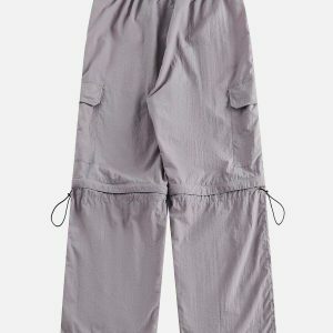 detachable sweatpants versatile & youthful street look 7342