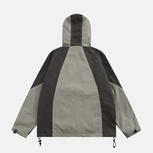 dynamic drawstring anorak windbreaker youthful & urban 7840