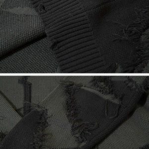 dynamic jacquard stitch sweater   youthful urban knit 6458