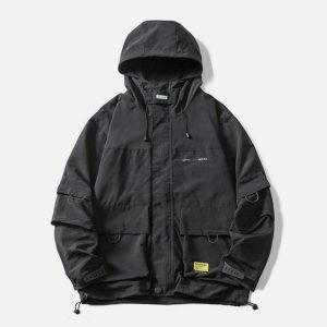 dynamic multi pocket anorak windproof & urban trendsetter 7577