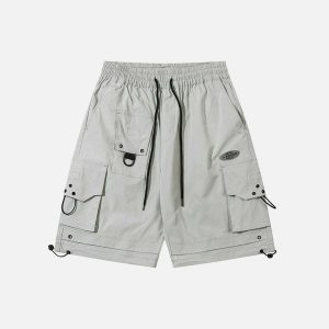 dynamic multi pocket cargo shorts   urban & trendy fit 5568