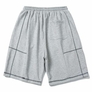 dynamic open line drawstring shorts youthful streetwear 5519