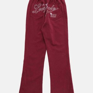 dynamic pant leg openings sweatpants   streetwise comfort 6046