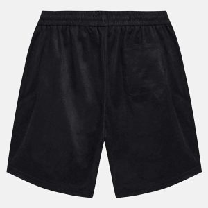 dynamic side button shorts with drawstring urban appeal 5426