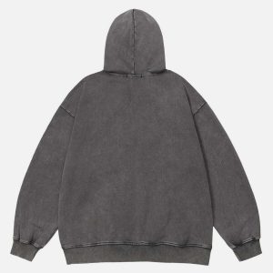 dynamic washed lightning hoodie   urban y2k appeal 3904