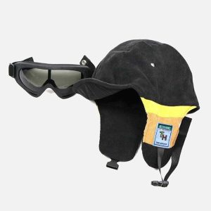 dynamic windproof cycling hat with warm glasses feature 2109