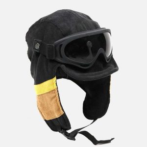 dynamic windproof cycling hat with warm glasses feature 8568