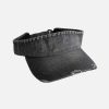 edgy distressed denim visor sun protected urban style 5838