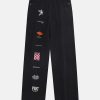 embroidered badge jeans sleek design & urban appeal 3674