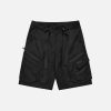 functional multi pocket shorts sleek urban utility wear 1356