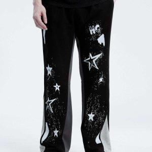 graffiti star sweatpants urban streetwear essential 3890