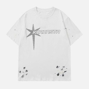 hotfix rhinestone tee chic & sparkling streetwear staple 6943