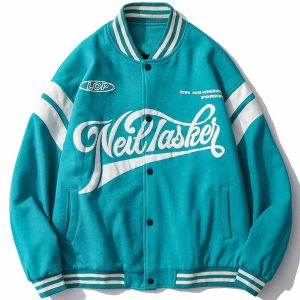 iconic lop baseball jacket youthful & urban style 1715