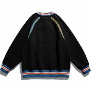 iconic monogram embroidered sweatshirt   custom crafted 8546