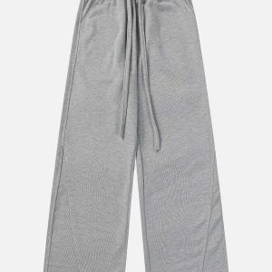 irregular segmentation sweatpants urban streetwear 3167