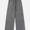 irregular segmentation sweatpants urban streetwear 7610