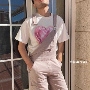 love balloon graphic tee youthful & trendy streetwear 2909