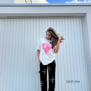 love balloon graphic tee youthful & trendy streetwear 4381