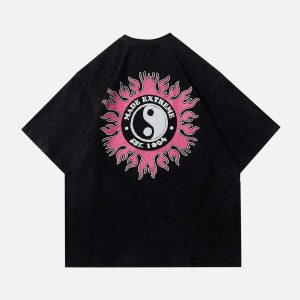 octogram monogram tee youthful & iconic print 3537