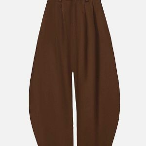 retro arc baggy pants urban streetwear 5828