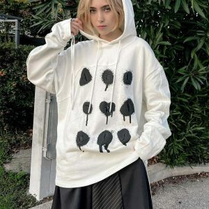 retro bullet holes hoodie urban streetwear 1505