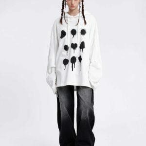 retro bullet holes hoodie urban streetwear 5646