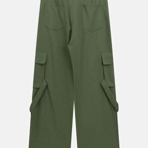 retro cargo pants with zip up appeal   sleek streetwear 4519