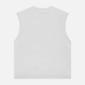 retro cotton vest urban streetwear essential 4409