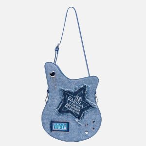 retro guitar bag dual use design chic & versatile 7269