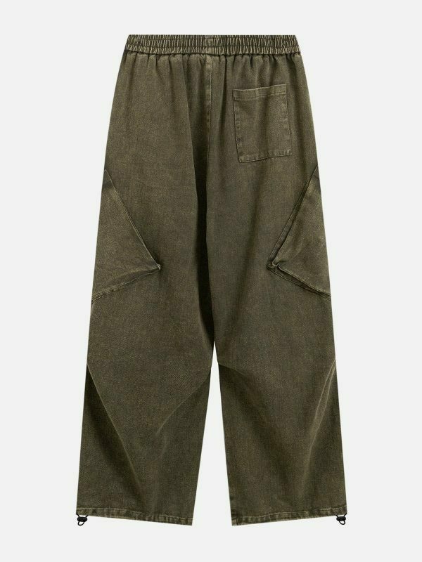 retro slant pocket cargo pants 4911