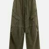 retro slant pocket cargo pants 6062