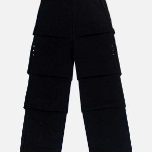 retro stacking pants edgy & vibrant streetwear 7687