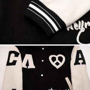 retro varsity jacket   edgy & vibrant streetwear 7439