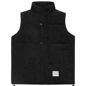 retro waffle vest urban streetwear essential 3487