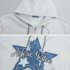 revolutionary broken star hoodie edgy streetwear 1817