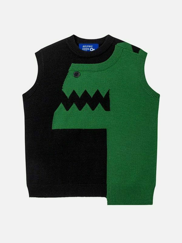 revolutionary dinosaur sweater vest urban statement 5843