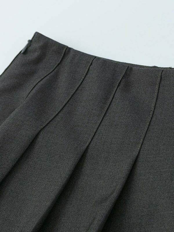 revolutionary pleated skirt edgy & vibrant streetwear 1292