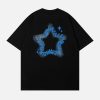 star plastisol print tee iconic & youthful streetwear 2898