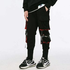 techwear had joggers dynamic & youthful street style 6427