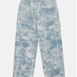 tie dye gradient pants youthful & vibrant streetwear 7953