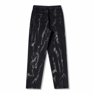 trendy tie dye washed pants youthful streetwear vibe 5627