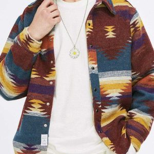 trendy tie dye plaid shirt youthful long sleeve design 4256