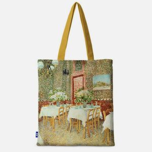 van gogh canvas tote   exclusive artistic urban style 2419