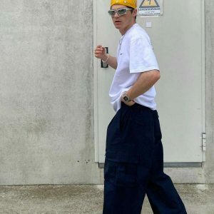 vibrant baggy pockets pants y2k streetwear essential 6478