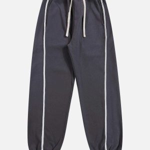 vibrant color block sweatpants 1805