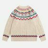 vibrant fair isle knit sweater urban fashion essential 6087