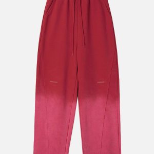 vibrant gradient drawstring pants 6982